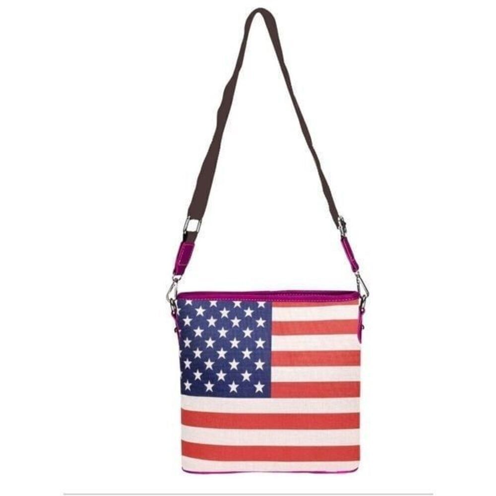 Montana West American Pride Collection Canvas Crossbody